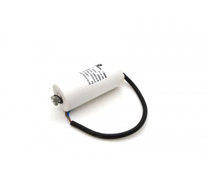 Kondenz&aacute;tor rozbehov&yacute; 20 mfd s k&aacute;blov&yacute;m v&yacute;vodom