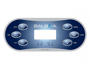 N&aacute;lepka na ovl&aacute;dac&iacute; panel TP600 (6) 1 pump with aux