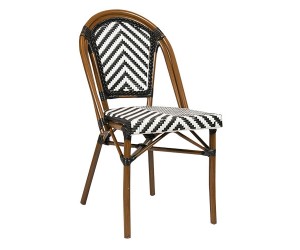 Stolička Tobi, čiernobiela