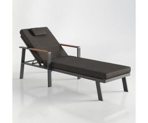 NOFI ležadlo, čierna