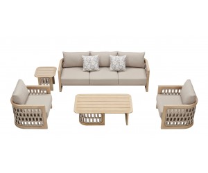 RIVA 5 miestna sedacia s&uacute;prava s pr&iacute;ručn&yacute;m stol&iacute;kom