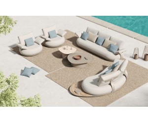 CALLA 7 miestna sedacia s&uacute;prava b&eacute;žov&aacute;